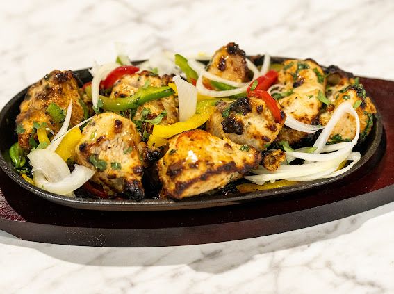 Chicken malai tikka sizzler
