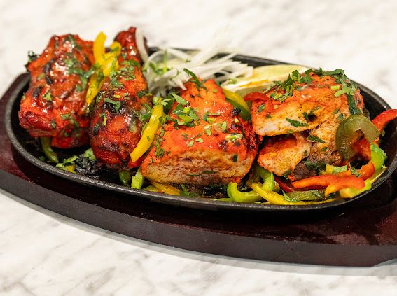 Tandoori mixed sizzler